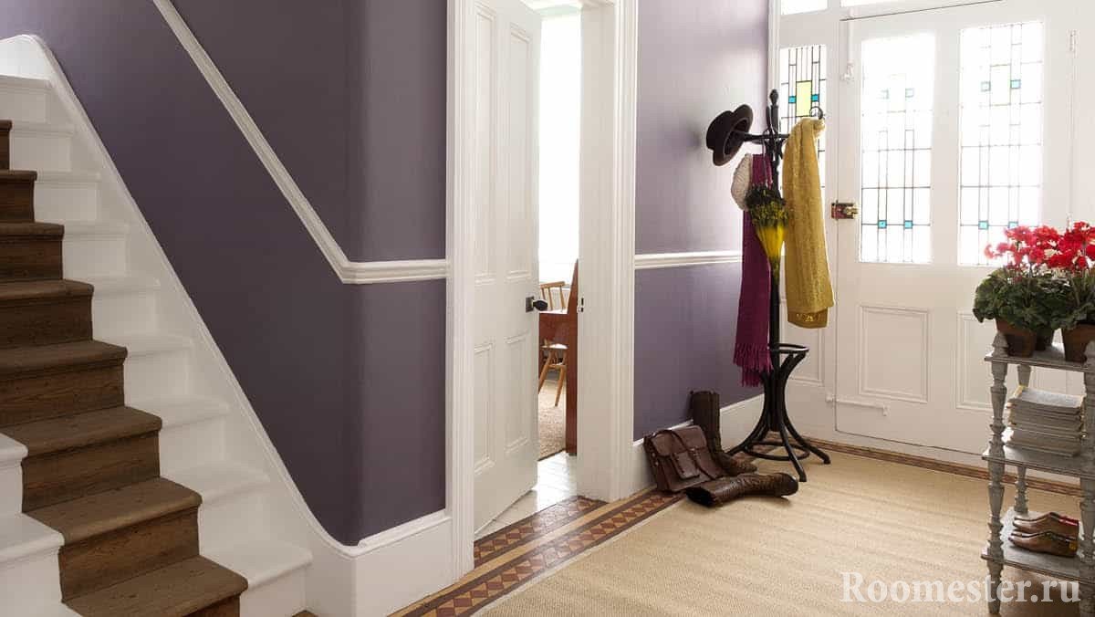 Design af en hall i et privat hus