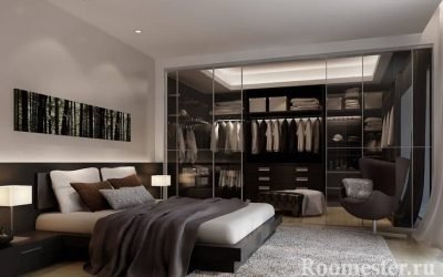 Diseño de un dormitorio con vestidor - formas de realización