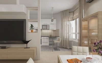 Diseño de apartamentos de tres habitaciones: soluciones en el interior + foto