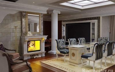 Estilo griego en el interior (25 fotos) - del pasado al presente