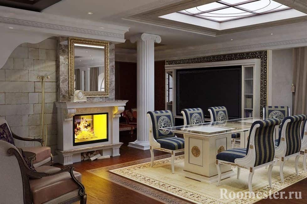 Grčki stil u unutrašnjosti