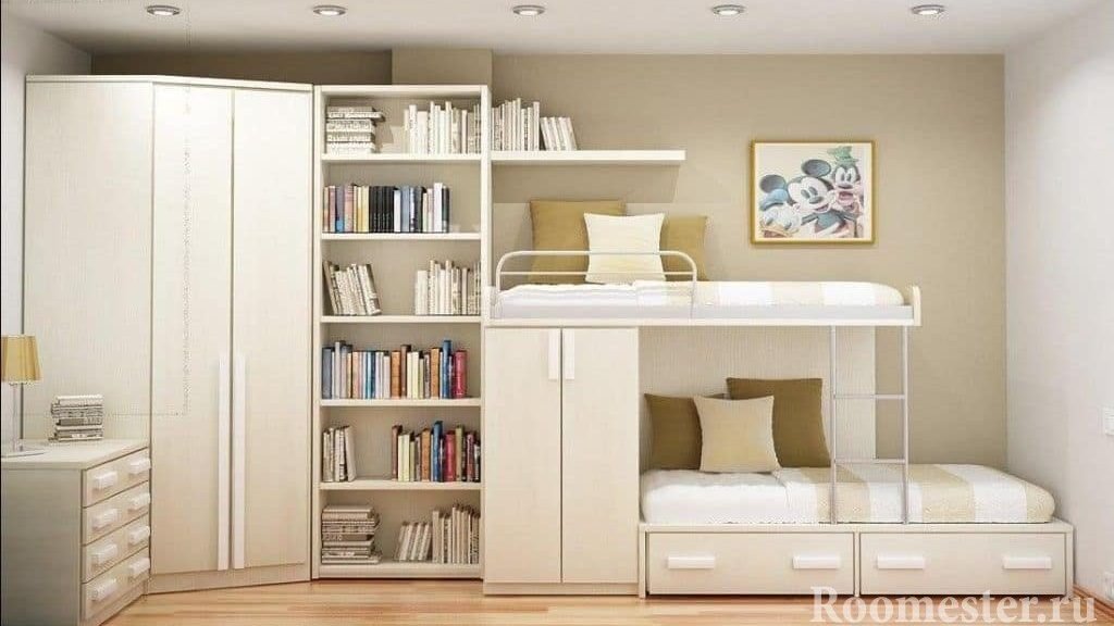 Disseny d'una habitació infantil a Khrusxov