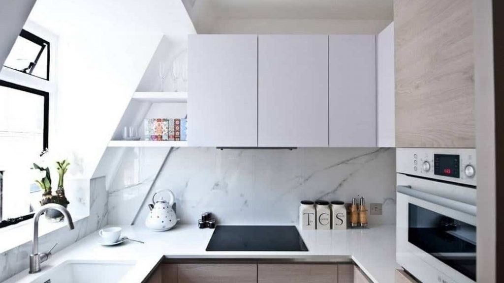 reka bentuk dapur kawasan kecil