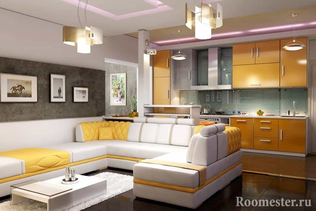 Dizajn kuhinje u kombinaciji s hodnikom