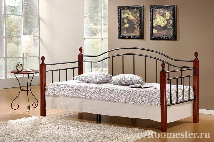 Kauč ​​na razvlačenje s bočnim stražnjim leđima