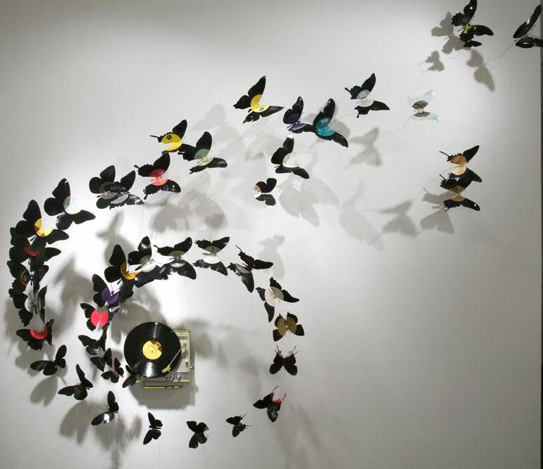 Graba mariposas