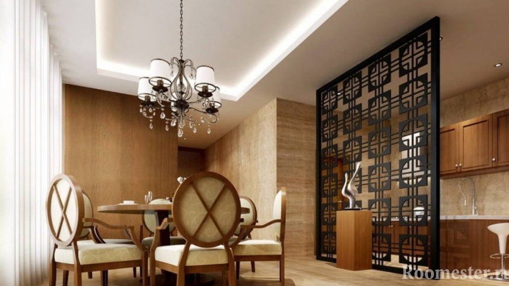 Partició decorativa a la cuina