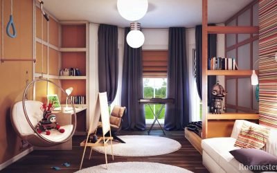 Diseñe una habitación infantil para un niño: 50 fotos de ideas interiores
