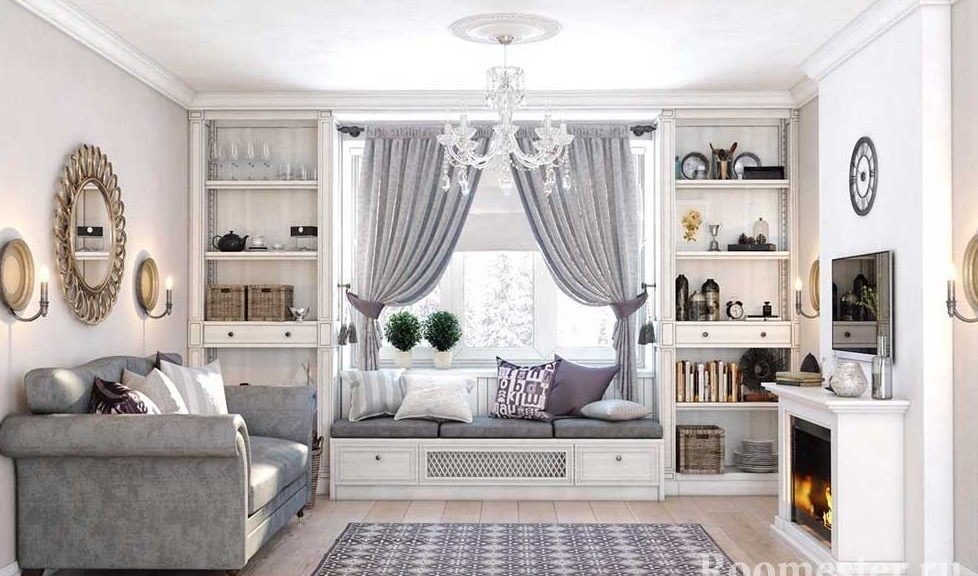 Dizajn dnevnog boravka 16 m 2