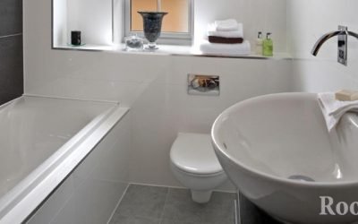 Diseño de baño de 4 metros cuadrados - interior moderno