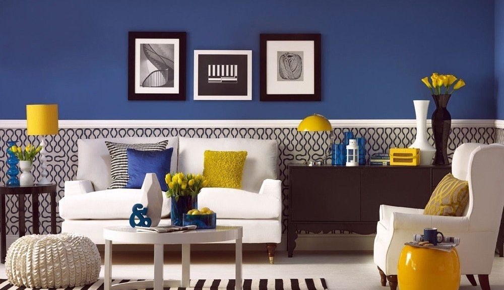 Color blau a l’interior