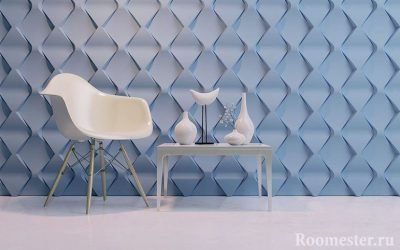 Paneles decorativos para la decoración de paredes interiores.