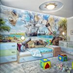 Pintura de arte en la pared