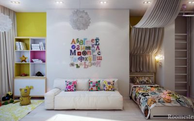 Diseño de una habitación infantil +100 fotos interiores.
