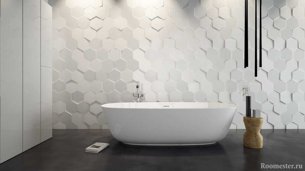 Mga tile ng seramik sa banyo
