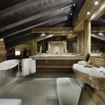 Baño abuhardillado