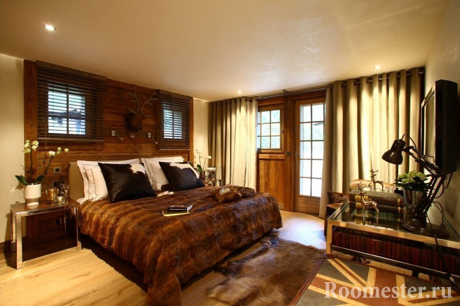 Colores interiores del chalet