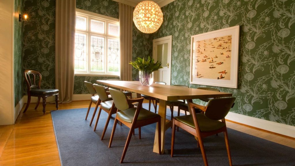 สีมะกอกในการตกแต่งภายใน