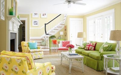 Color amarillo: 30 fotos de ejemplos en el interior