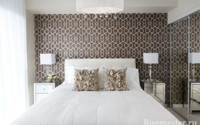 Diseño de un pequeño dormitorio de 9 metros cuadrados. m - 35 fotos interiores