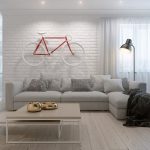 Bicicleta en la pared