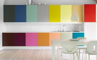 La combinación de colores en el interior de la cocina: 50 ejemplos en la foto