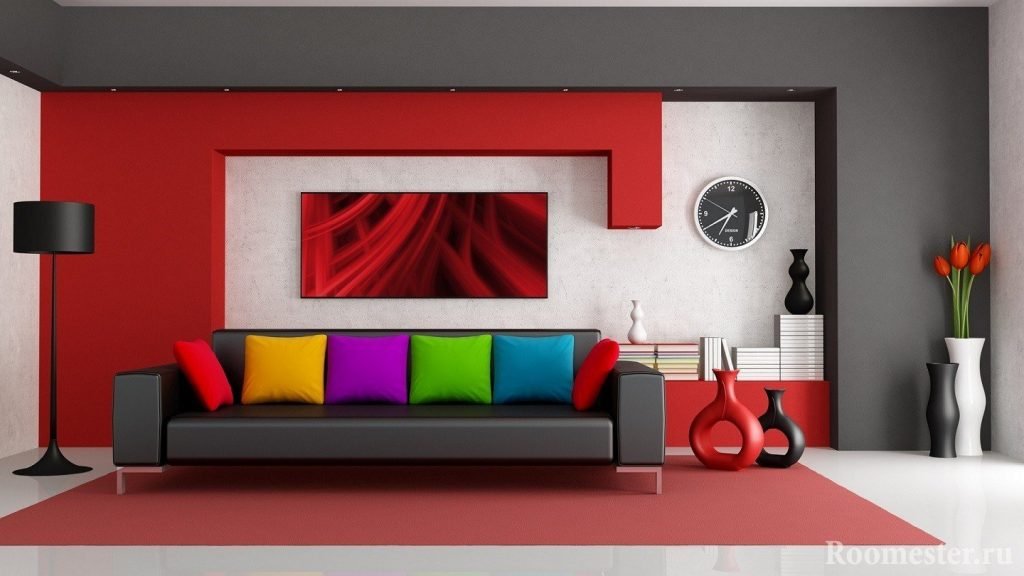 Maliwanag modernong interior