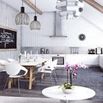 Cocina de techo alto