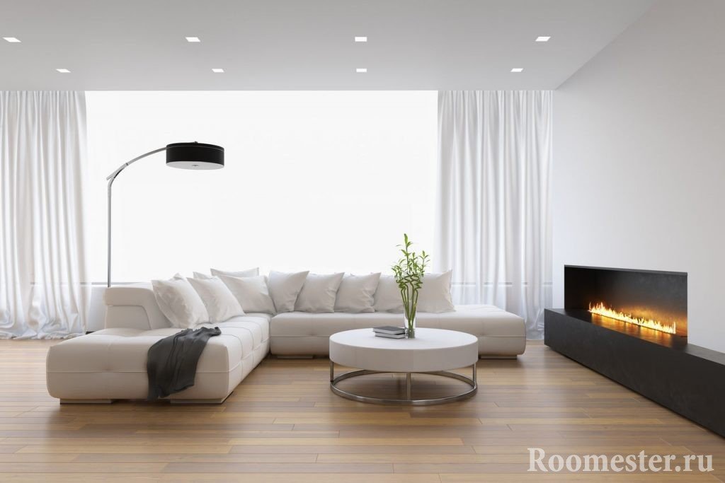 La solución más fácil para decorar el techo de tu sala de estar