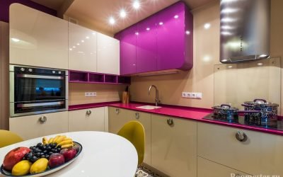 Diseño de cocina de 8 metros cuadrados - 30 ejemplos de fotos