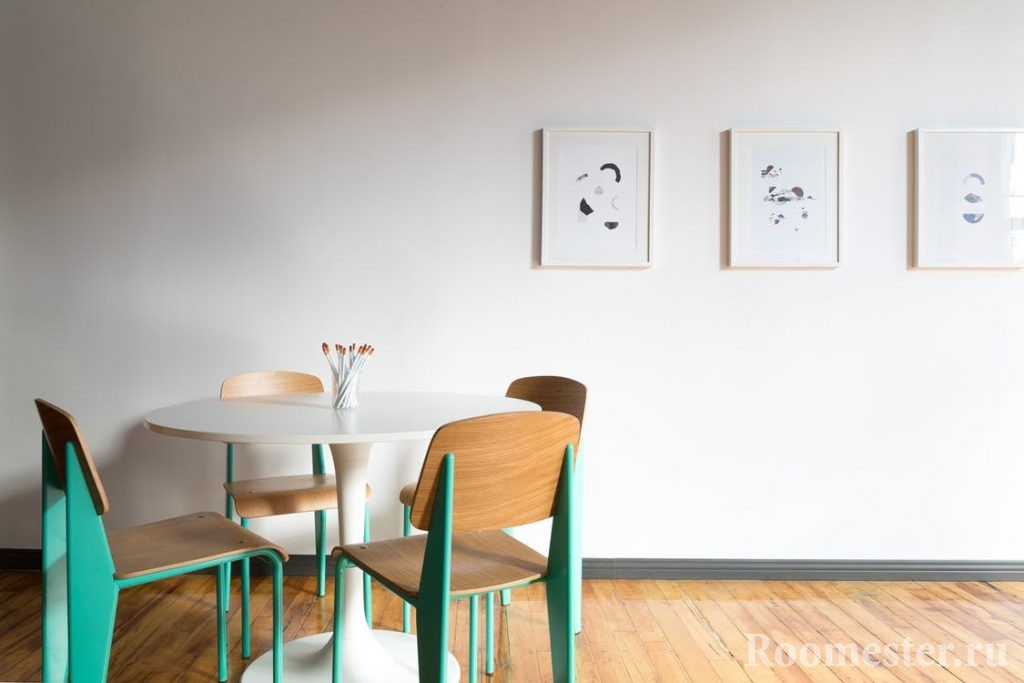 Muebles de cocina de menta