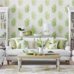 Papel tapiz ornamental de papel