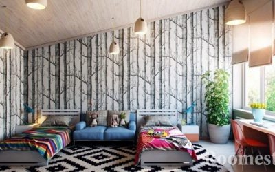 Diseño de una habitación infantil para dos niños: ideas para el arreglo