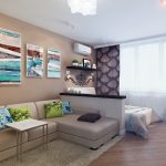 Partición de la habitación