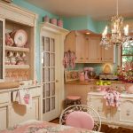 Interior beige y rosa