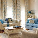 Combinación de textiles en la habitación