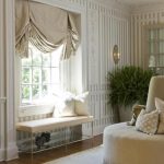 Pliegues al estilo de las cortinas austriacas.
