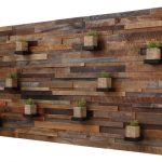 Pared de tablas de madera