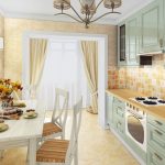 Interior de cocina suave