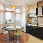 Un ejemplo del diseño de una cocina en una casa de la serie p44t