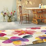 Flores en la alfombra