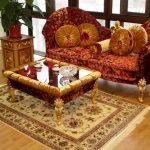 Muebles elegantes en la habitación