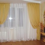 Paisaje en la pared de la habitación