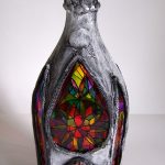 Hermoso diseño de la botella