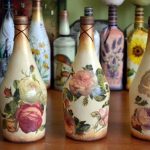 Rosas en botella