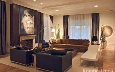 Decoración de cortinas de bricolaje +80 foto