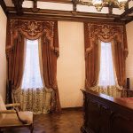 Elegante gabinete interior
