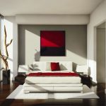 Pintando sobre la cama