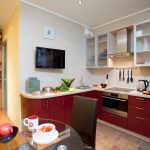 Muebles de cocina burdeos