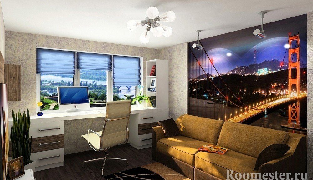 Wall mural sa dingding